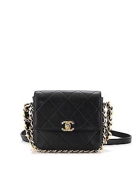 Chanel Framing Chain Flap Bag Quilted Calfskin Small (view 1)