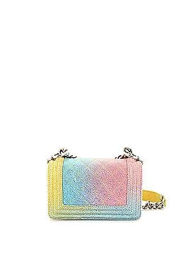 Chanel Rainbow Boy Flap Bag Quilted Painted Caviar Mini (view 2)