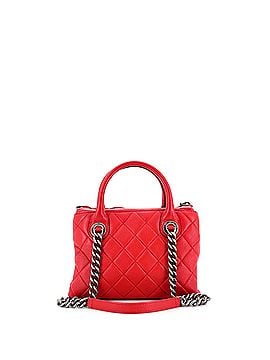Chanel Boy Chained Tote Quilted Calfskin Small (view 2)