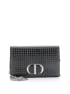 Christian Dior 30 Montaigne 2-in-1 Pouch Micro Cannage Metallic Calfskin (view 1)