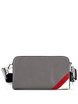 Fendi Clutch with Strap Zucca Coated Canvas and Leather (view 1)