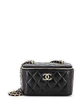 Chanel CC Dynasty Vanity Case with Chain Quilted Iridescent Lambskin Small (view 1)