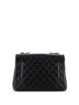 Chanel Vintage Classic Single Flap Bag Quilted Lambskin Jumbo (view 2)