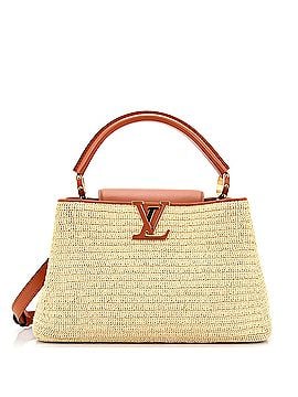 Louis Vuitton Capucines Bag Raffia with Leather PM (view 1)