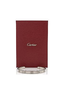 Cartier Love Cuff Bracelet 18K White Gold (view 2)