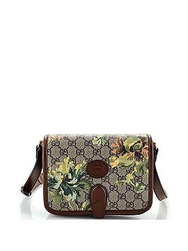 Gucci Interlocking G Patch Messenger Bag Printed GG Coated Canvas Mini (view 1)
