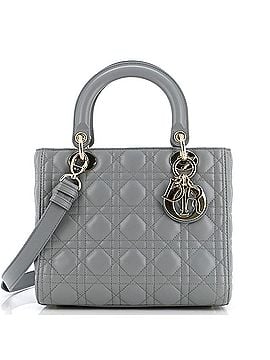 Christian Dior Lady Dior Bag Cannage Quilt Lambskin Medium (view 1)