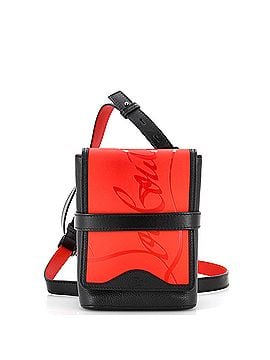 Christian Louboutin Benech Reporter Bag Leather and Rubber (view 1)