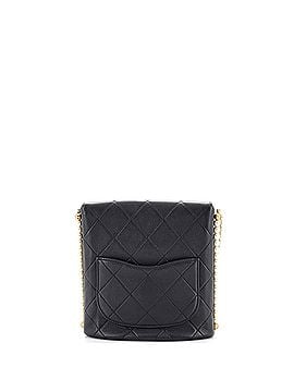 Chanel About Pearls Flap Hobo Quilted Calfskin Small (view 2)