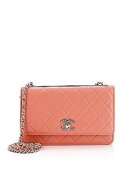 Chanel Trendy CC Wallet on Chain Quilted Lambskin (view 1)