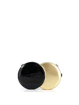 Chanel Kisslock Double Circle Clutch Lambskin with Patent (view 2)