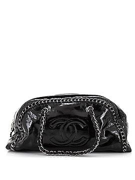 Chanel Luxe Ligne Bowler Bag Patent Large (view 1)