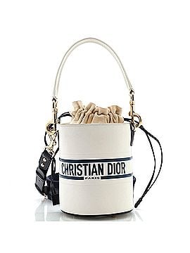 Christian Dior Vibe Drawstring Bucket Bag Leather Small (view 1)