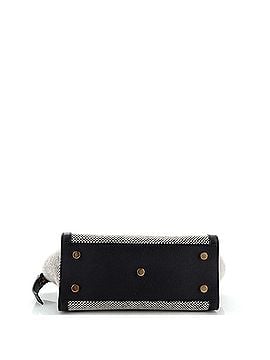 Saint Laurent Monogram Cabas Downtown Tweed and Leather Baby (view 2)