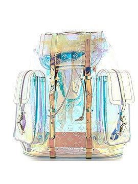 Louis Vuitton Christopher Backpack Limited Edition Monogram Prism PVC GM (view 1)