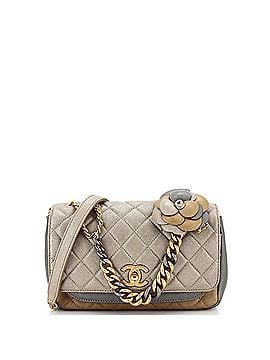 Chanel Private Affair Camellia Flap Bag Quilted Lambskin Medium (view 1)