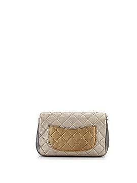 Chanel Private Affair Camellia Flap Bag Quilted Lambskin Medium (view 2)