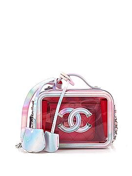 Chanel Filigree Vanity Case PVC with Lambskin Small (view 1)