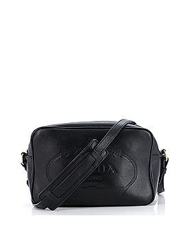 Prada Logo Camera Bag Embossed Leather Small (view 1)