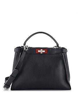 Fendi Peekaboo Bag Rigid Leather Regular (view 1)