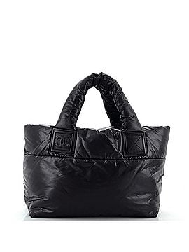 Chanel Coco Cocoon Reversible Tote Quilted Nylon Small (view 1)