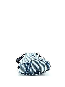 Louis Vuitton Sac Marin Bag Limited Edition Monogram Watercolor Stripes Denim BB (view 2)