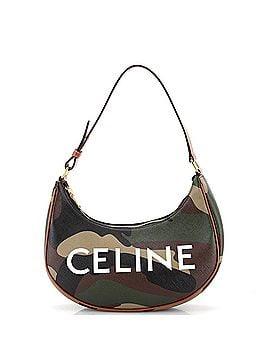 Céline Ava Bag Camouflage Coated Canvas (view 1)