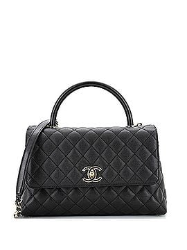 Chanel Coco Top Handle Bag Quilted Caviar Small (view 1)