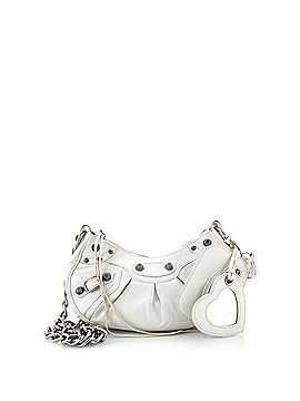 Balenciaga Le Cagole Giant Studs Chain Shoulder Bag Leather XS (view 1)