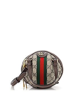 Gucci Ophidia Basketball Bag GG Coated Canvas Mini (view 1)