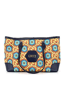 Gucci 100 Ophidia Shopping Tote Limited Edition Coated Canvas Medium (view 1)