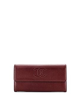 Chanel Timeless CC Flap Wallet Caviar Long (view 1)