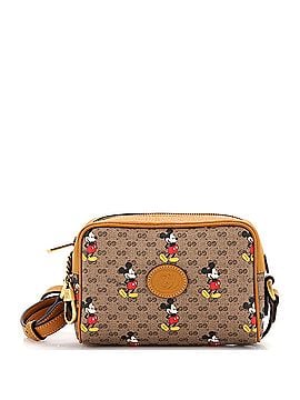 Gucci Disney Mickey Mouse Shoulder Bag Printed Mini GG Coated Canvas Mini (view 1)