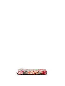 Gucci Zip Around Wallet Blooms Print GG Coated Canvas (view 2)