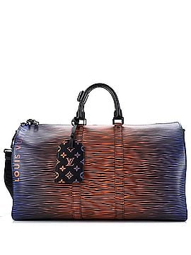 Louis Vuitton Keepall Bandouliere Bag Gradient Electric Sun Epi Leather 50 (view 1)
