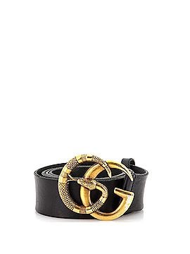 Gucci Snake Marmont Belt Leather Wide (view 1)