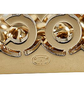 Chanel Rhinestone Coco Name Plate Chain-Link Belt (view 2)