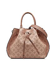 Louis Vuitton Leather Bucket Bag