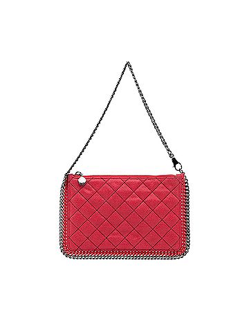 Stella McCartney 100% Fabric Red Quilted Falabella Shaggy Deer Shoulder Bag  One Size - 14% off | ThredUp
