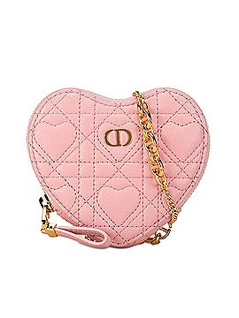 Dior Caro Heart Pouch with Chain (view 1)