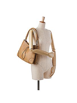 Gucci Leather Drawstring Shoulder Bag (view 2)