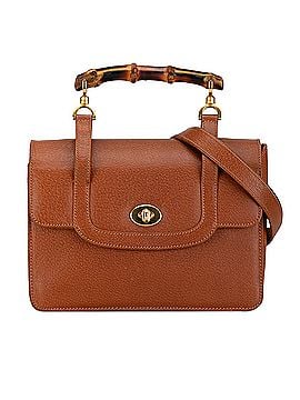 Gucci Bamboo Leather Satchel (view 1)