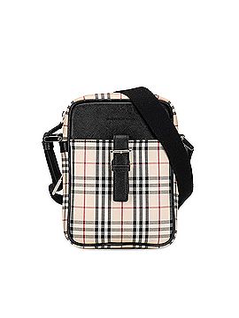 Burberry House Check Canvas Crossbody (view 1)