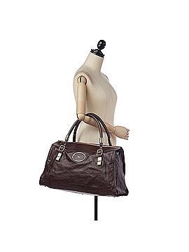 Chloé Victoria Leather Handbag (view 2)