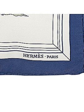 Hermès Quai Aux Fleurs Silk Scarf (view 2)