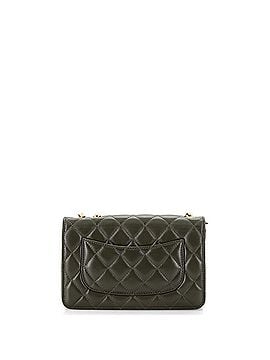 Chanel All Slide Long Wallet on Chain Quilted Lambskin (view 2)