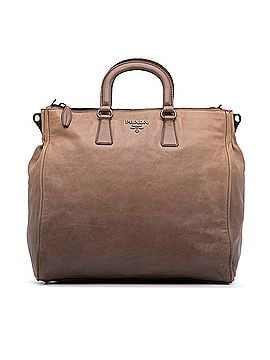 Prada Glace Calf Ombre Leather Satchel (view 1)