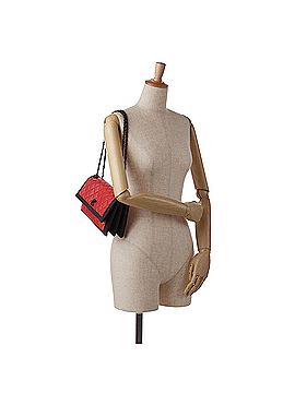 Chanel CC Grossgrain trim Lambskin Flap Shoulder Bag (view 2)