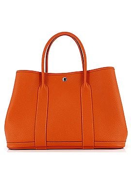 Hermès Garden Party Tote Leather with Printed Interior 36 (view 1)