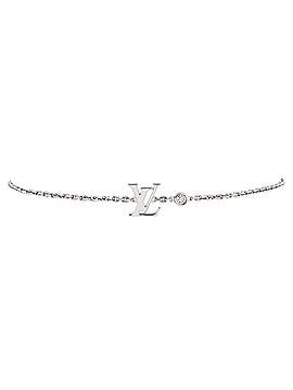 Louis Vuitton Idylle Blossom LV Bracelet 18K White Gold with Diamond (view 1)